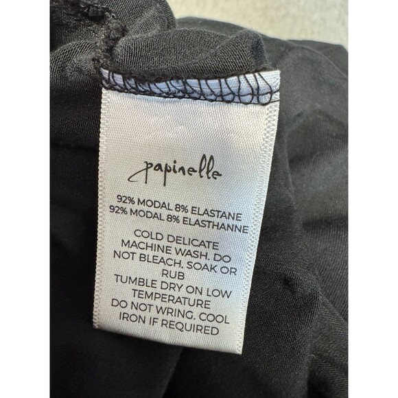 Lot of 3 Papinelle Kate Modal Soft Shelf Bra Cami‎ Tank Top  Womens XL Black - Picture 12 of 13